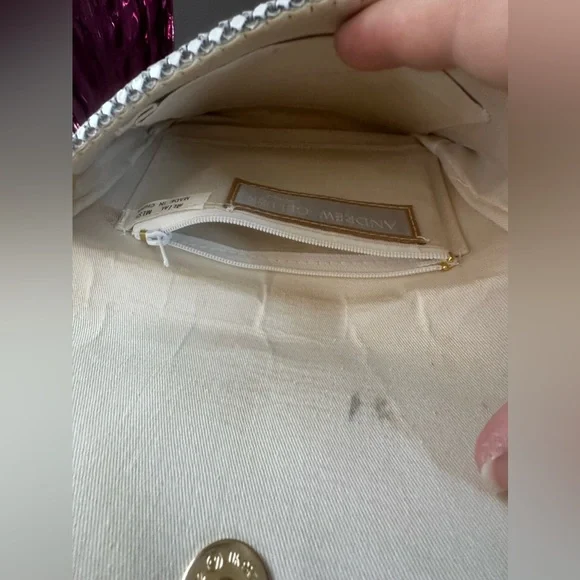 VINTAGE SUMMER STYLE!!!Whiting & Davis metal mesh crossbody - Picture 13 of 15